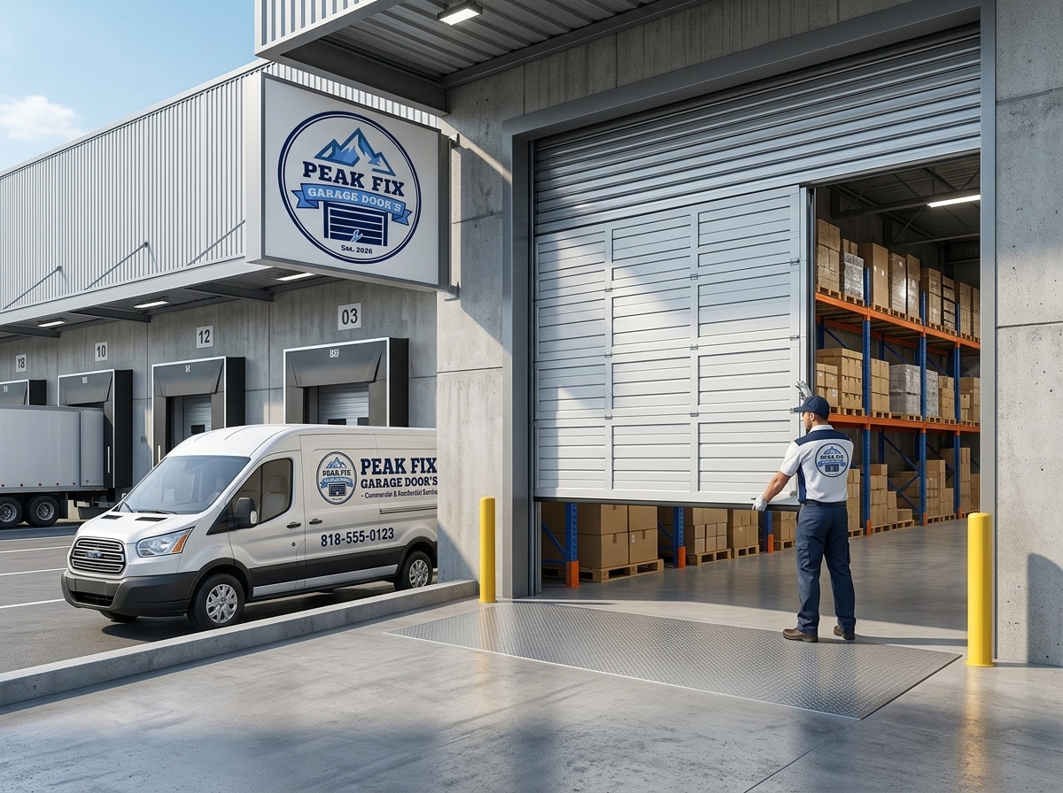 Commercial Garage Door Repair in West Hills