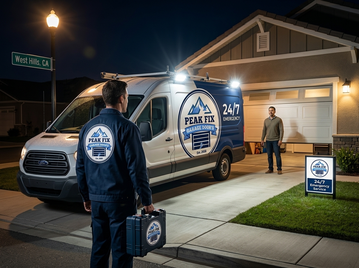 Garage Door Emergency Service West Hills