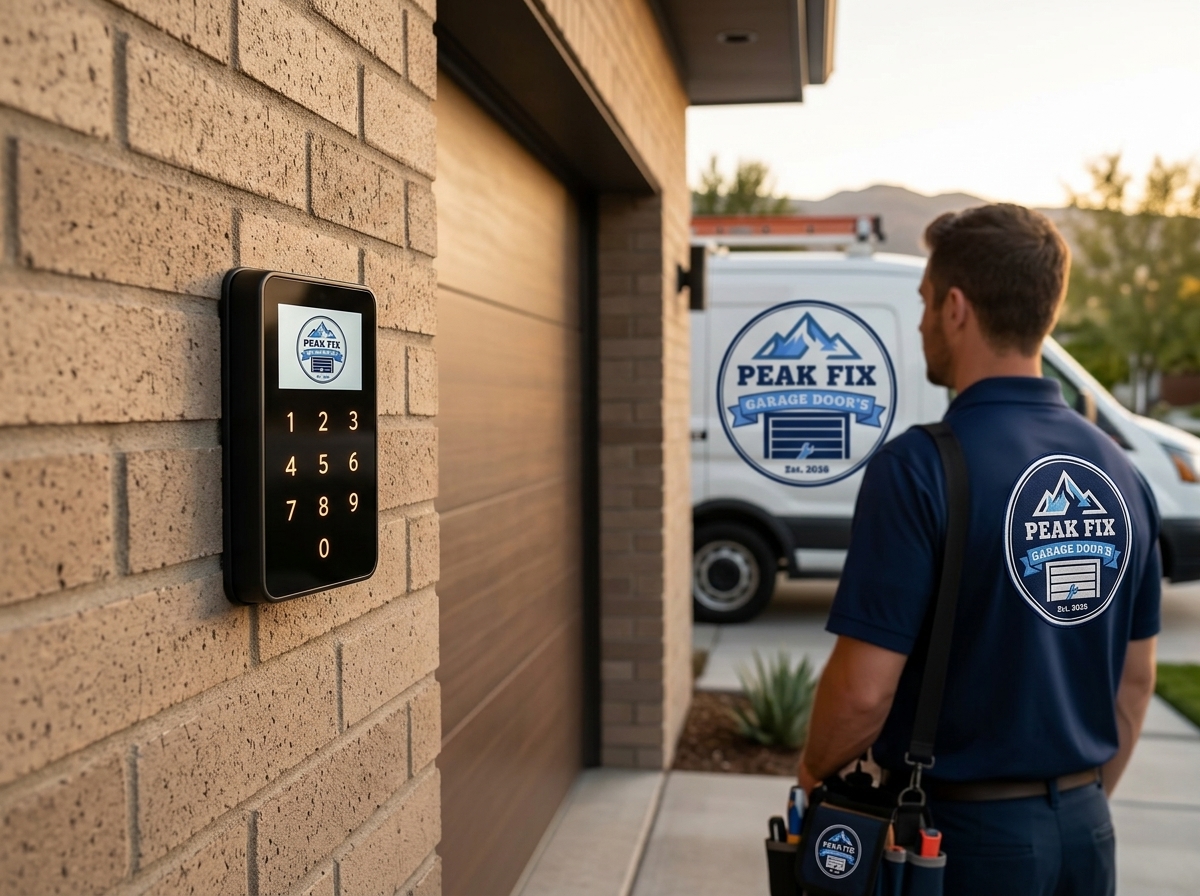 Garage Door Keypad Installation in West Hills