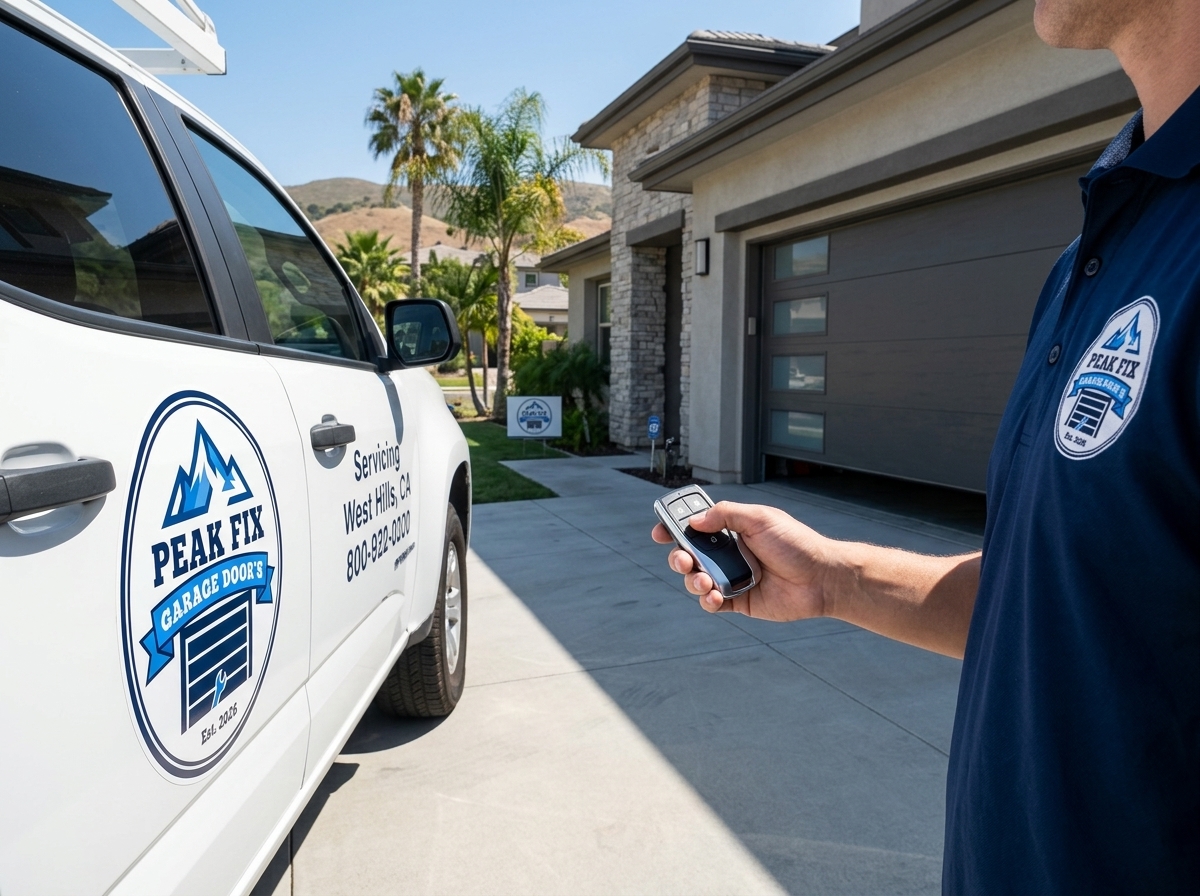 Garage Door Remote Control Programming in West Hills