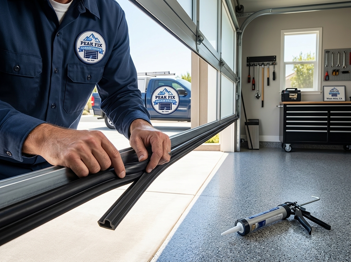 Garage Door Weather Stripping in West Hills