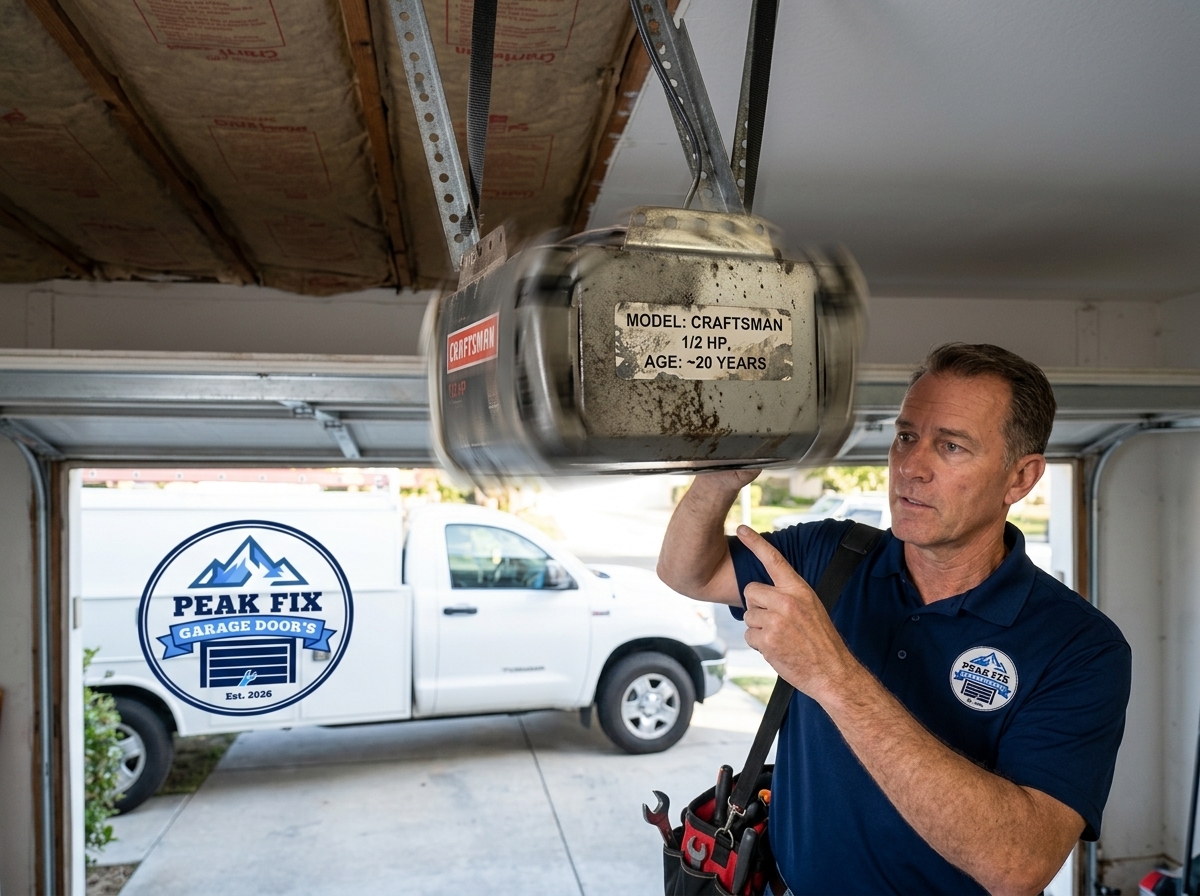 Troubleshooting Noisy Garage Door Opener in West Hills